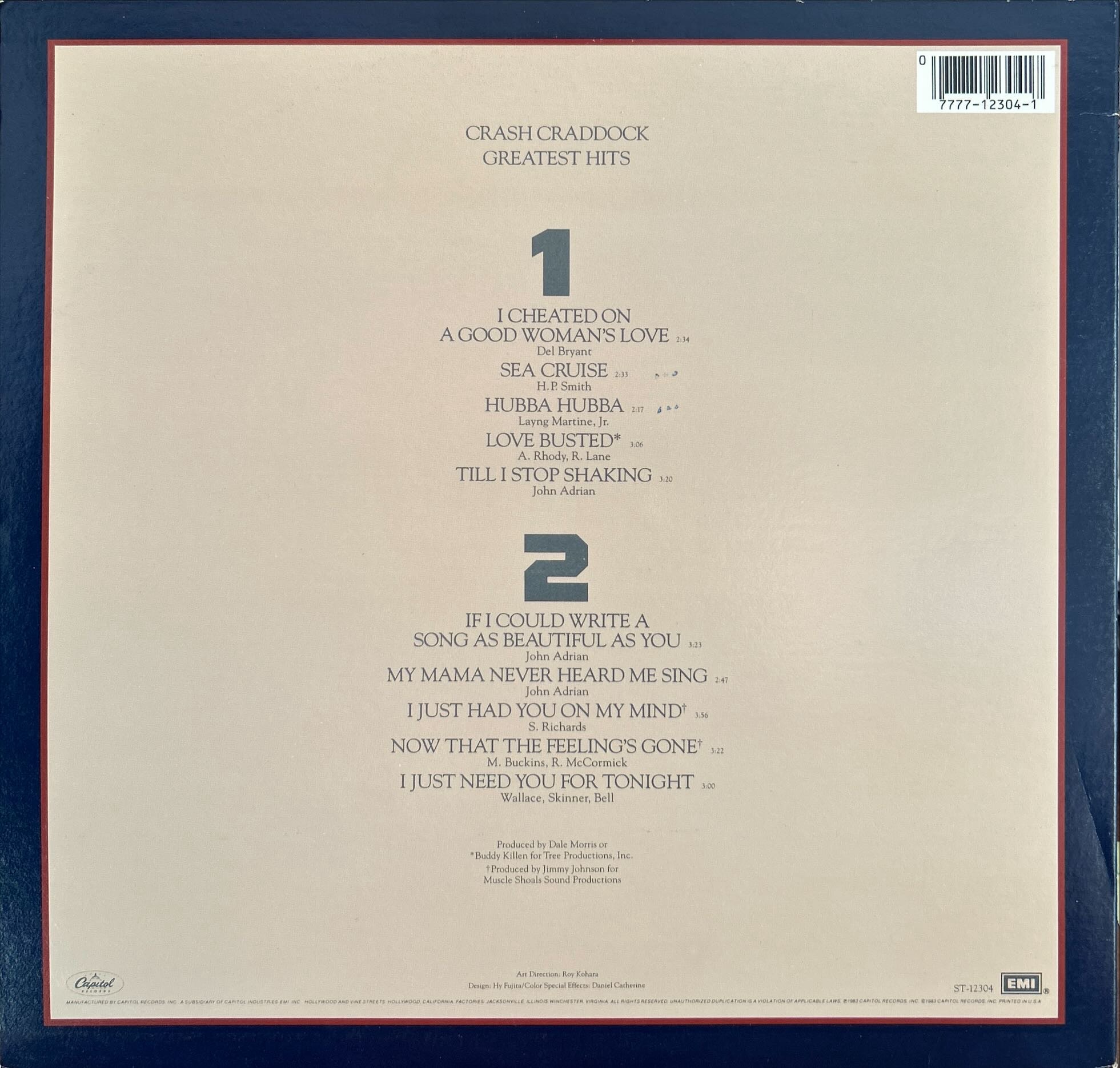 Crash Craddock - Greatest Hits