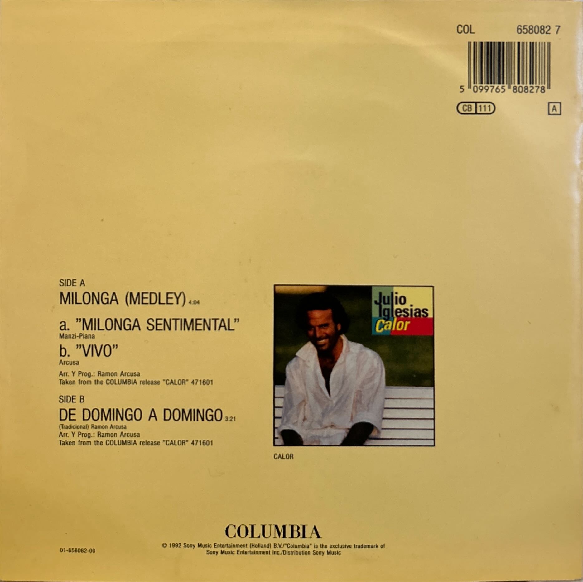 Julio Iglesias - Milonga Sentimental