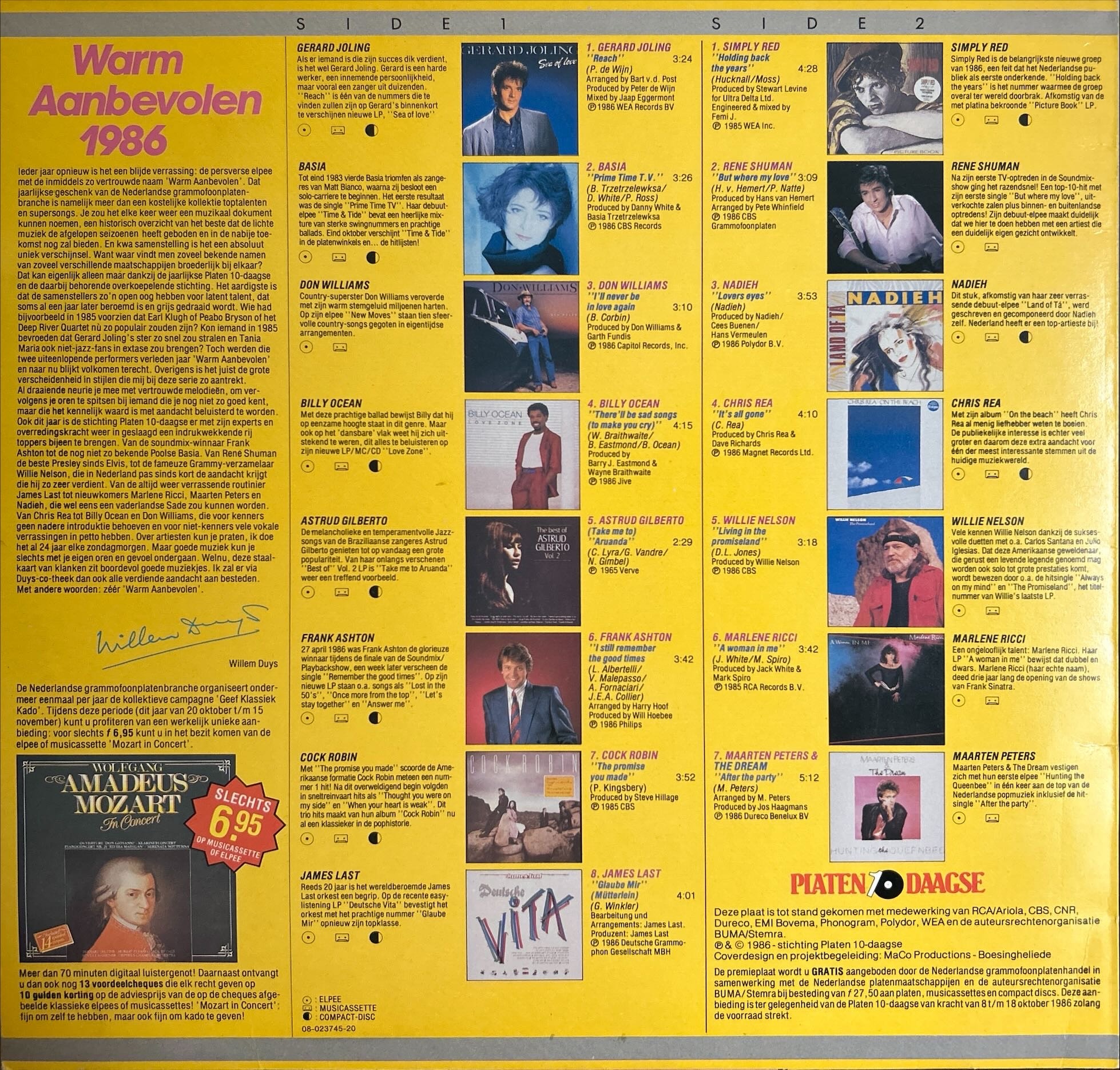 Various - Warm Aanbevolen 1986