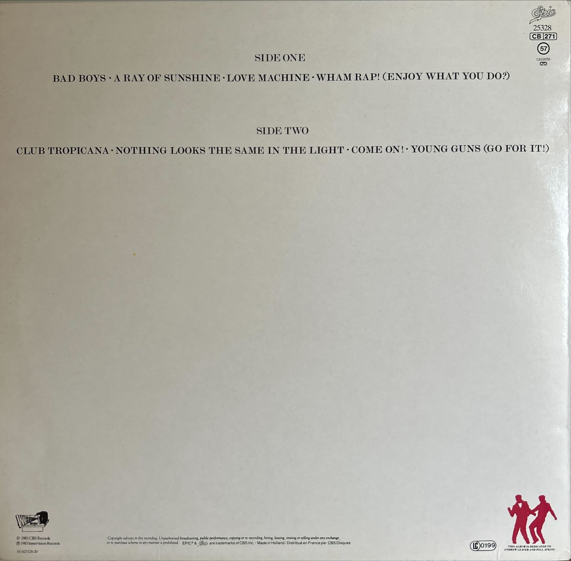 Wham! - Fantastic