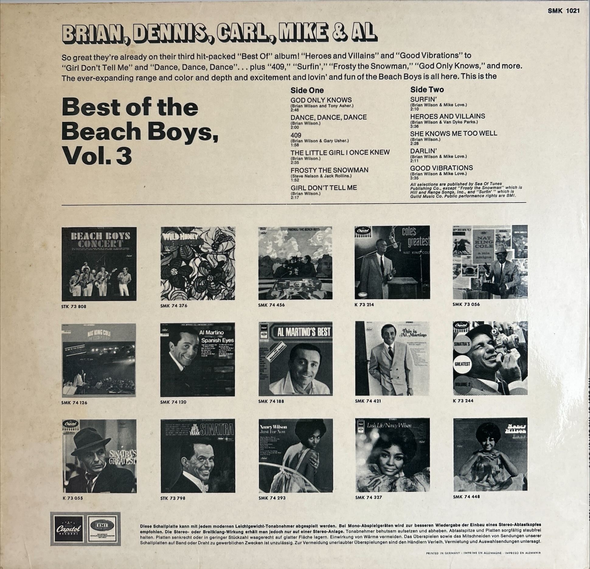 Beach Boys, The - Best Of The Beach Boys Vol.3, The