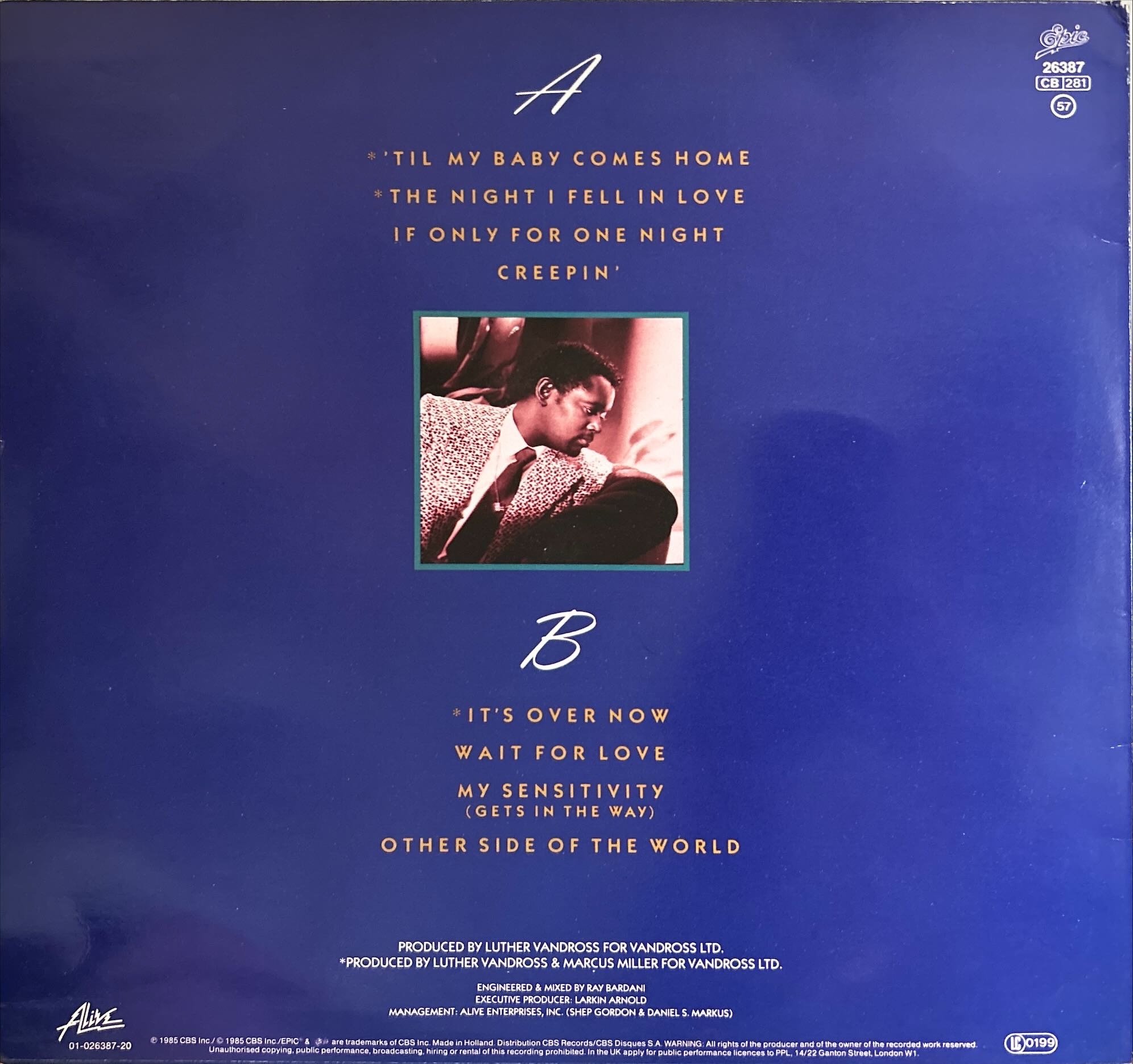 Luther Vandross - Night I Fell In Love, The