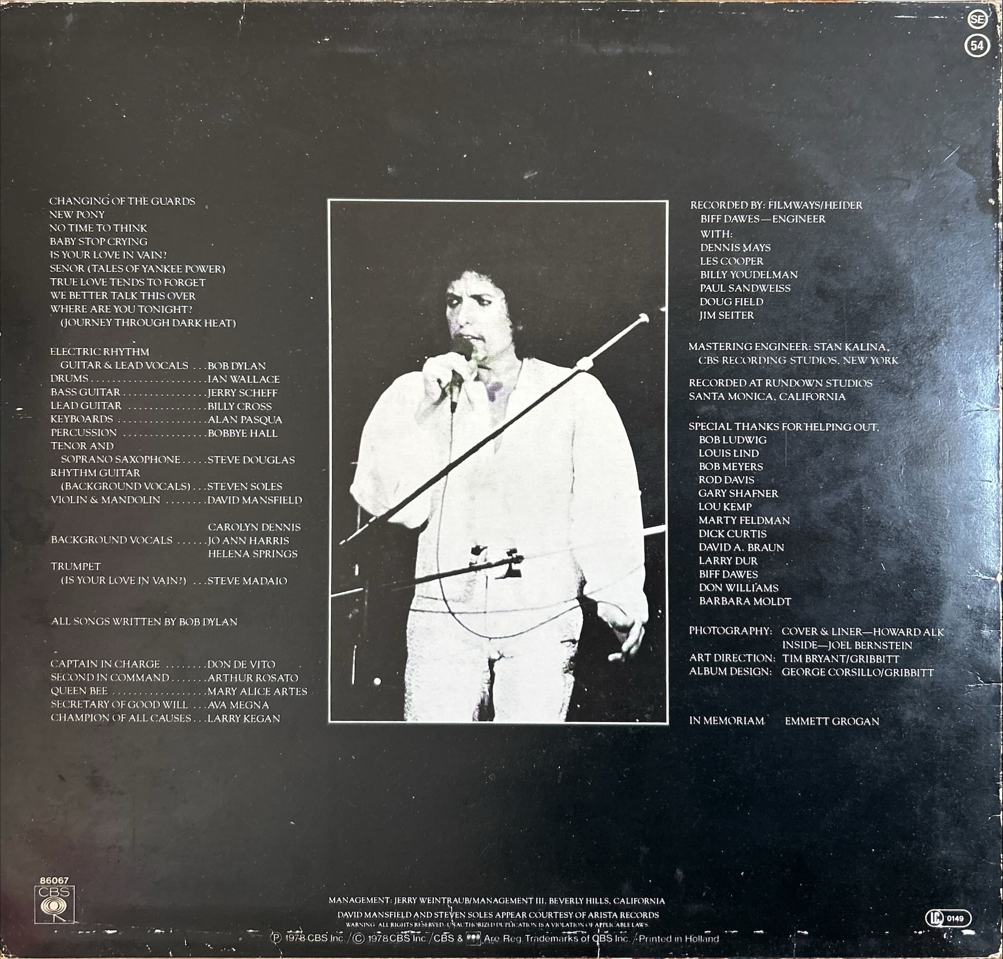 Bob Dylan - Street-Legal