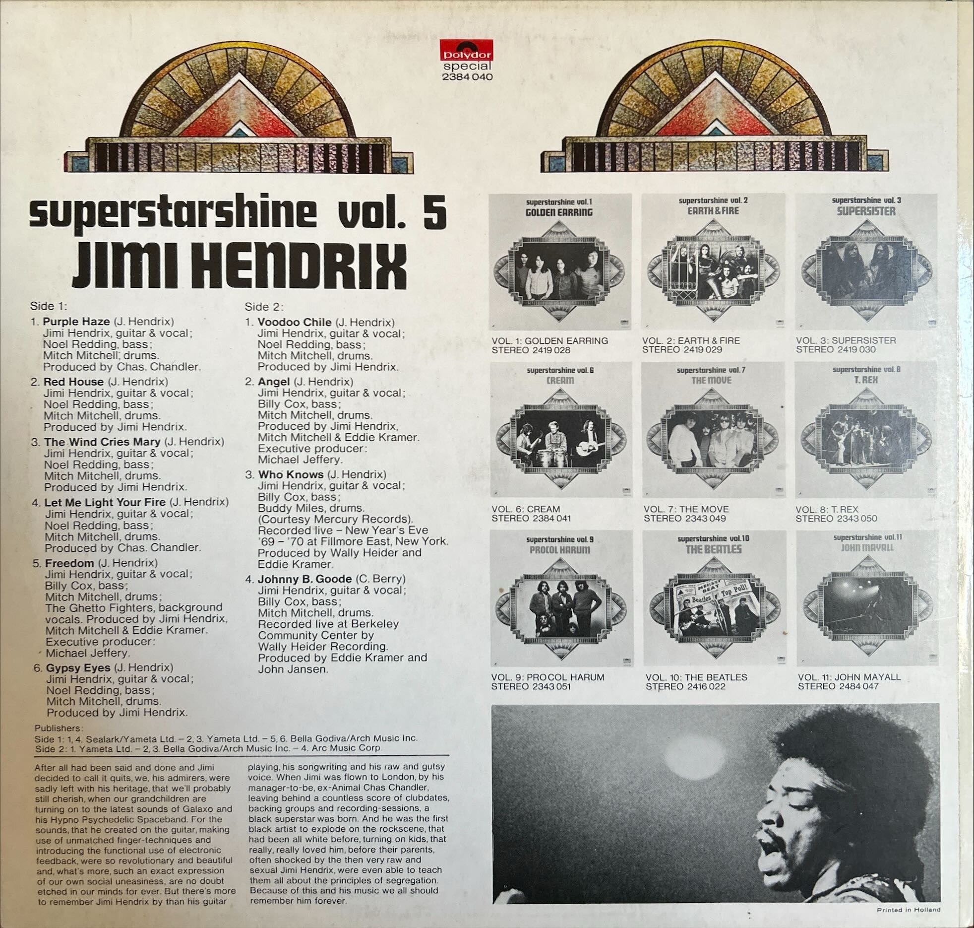 Jimi Hendrix - Superstarshine Vol. 5