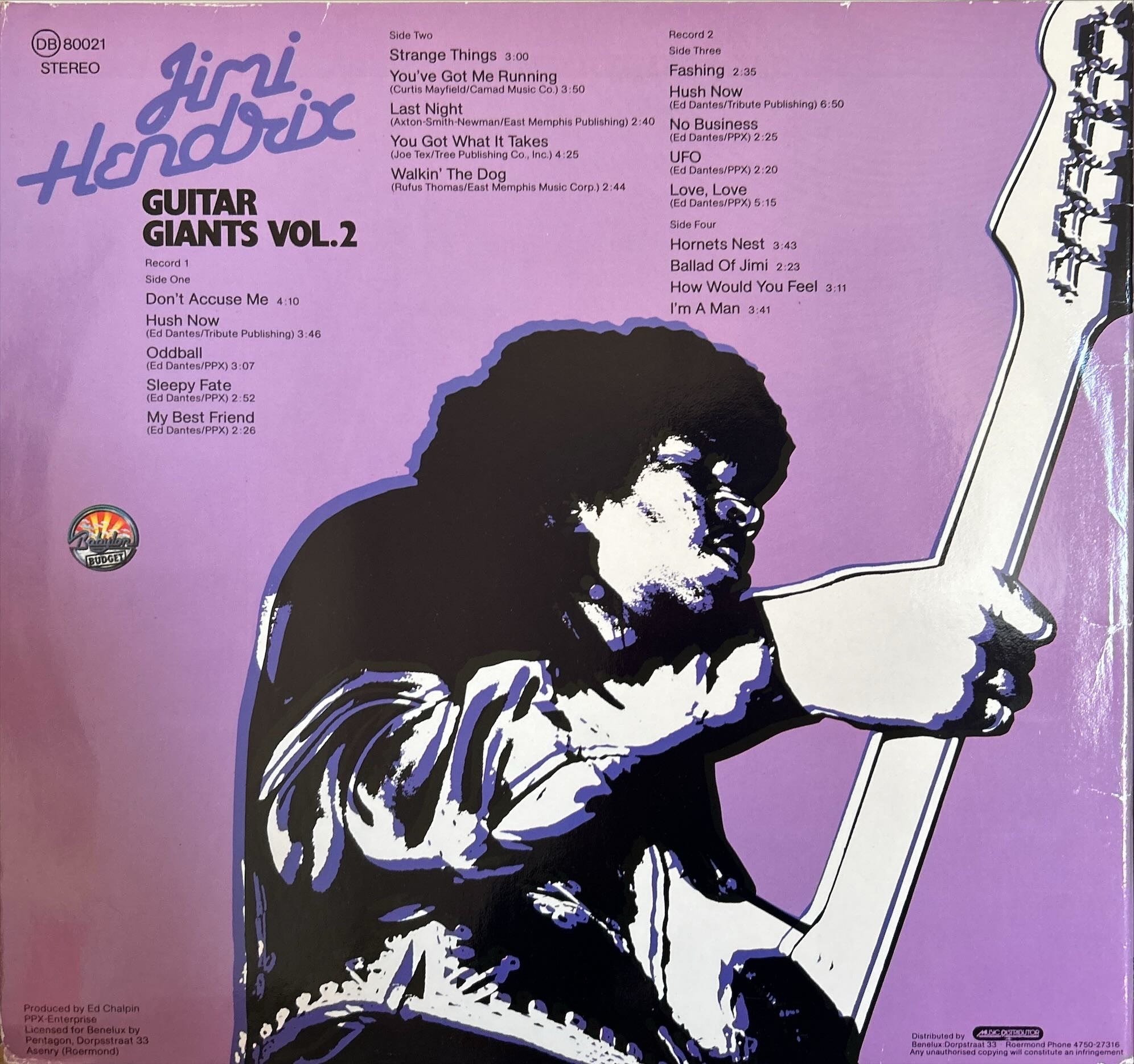 Jimi Hendrix - Guitar Giants Vol. 2