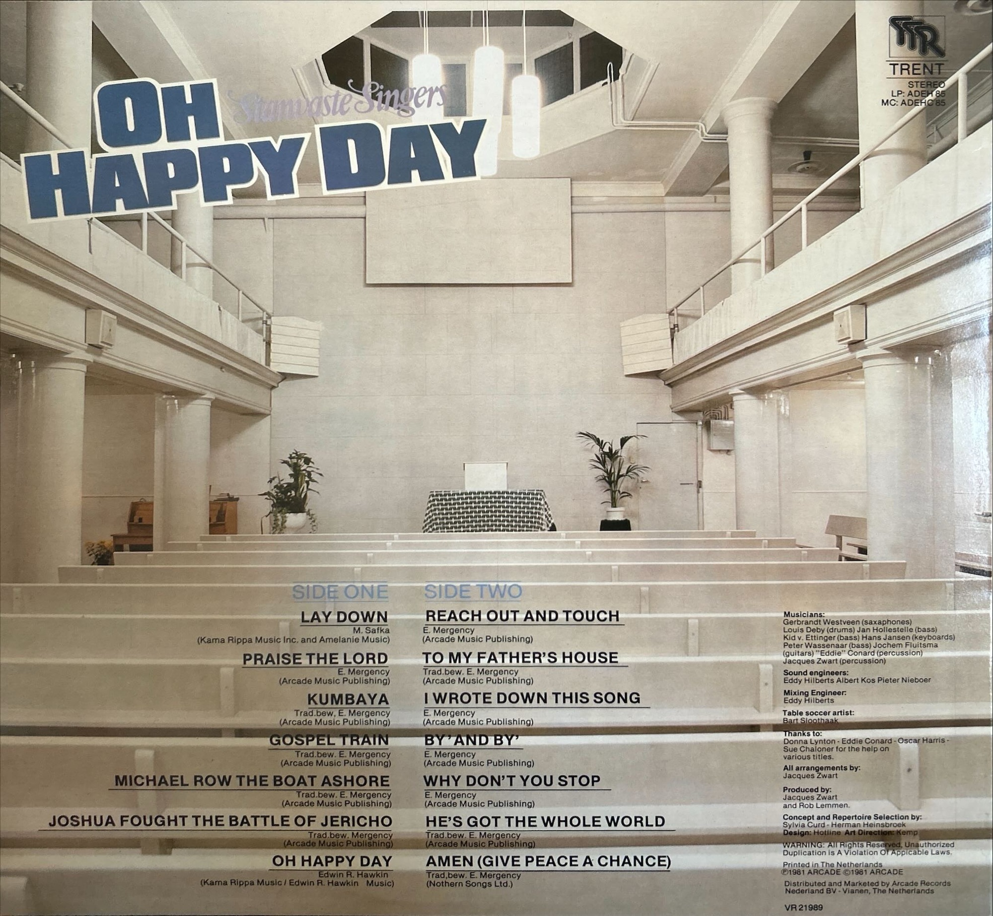 Stanvaste Singers - Oh Happy Day