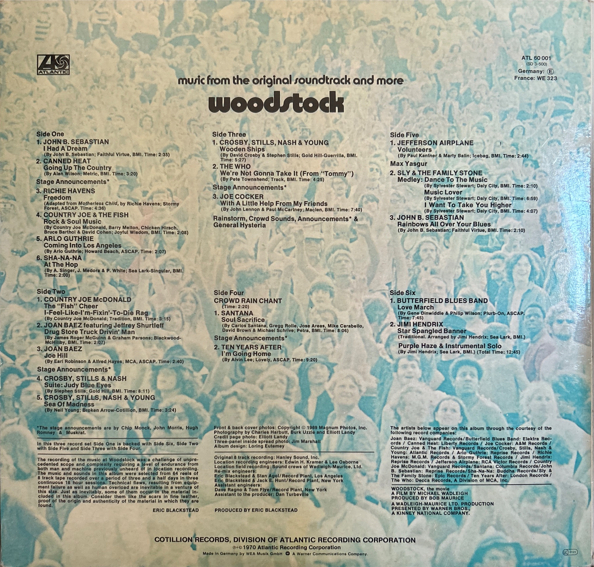 Various - Woodstock (Music From The Original Soundtrack And More)