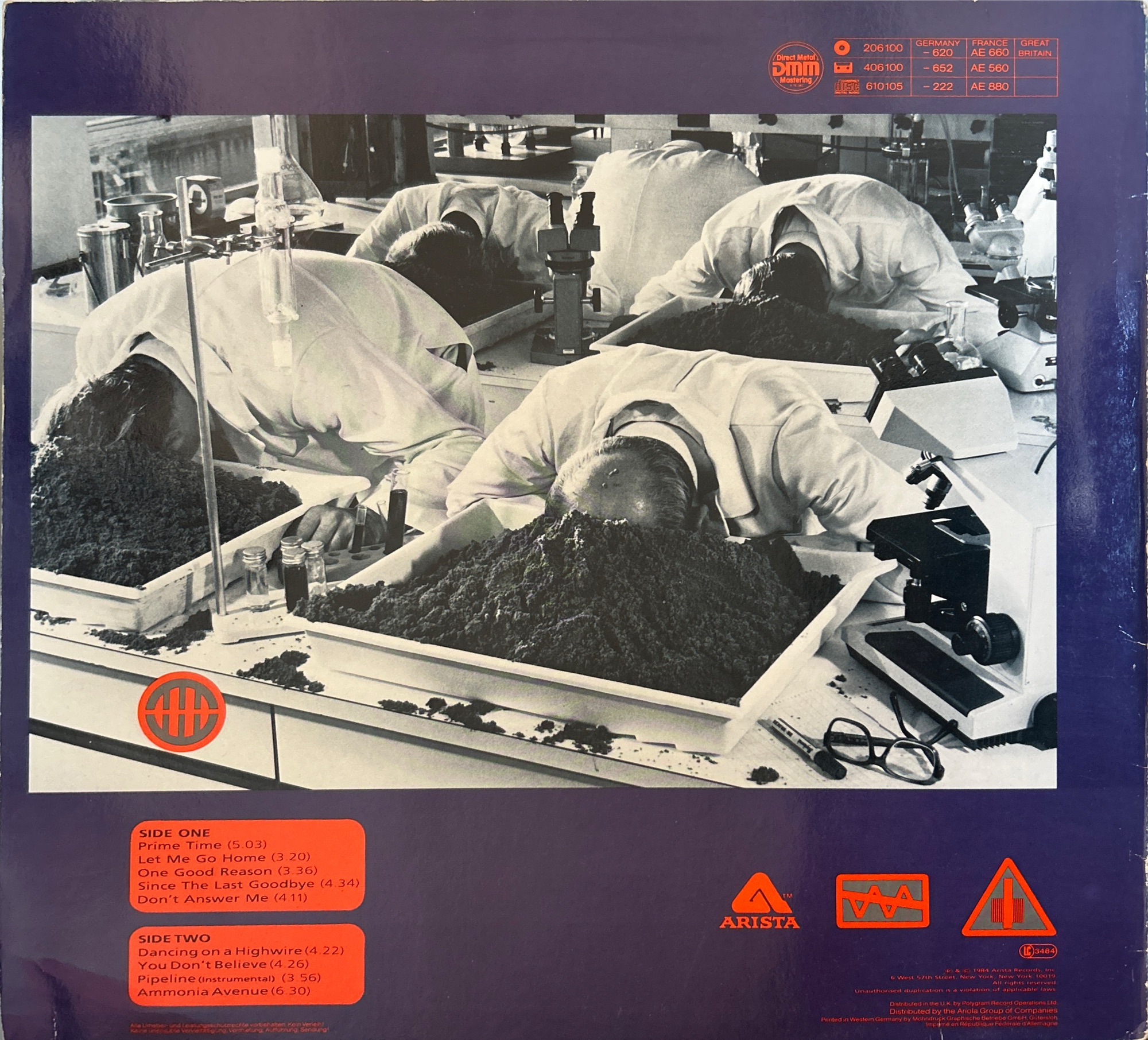 Alan Parsons Project, The - Ammonia Avenue
