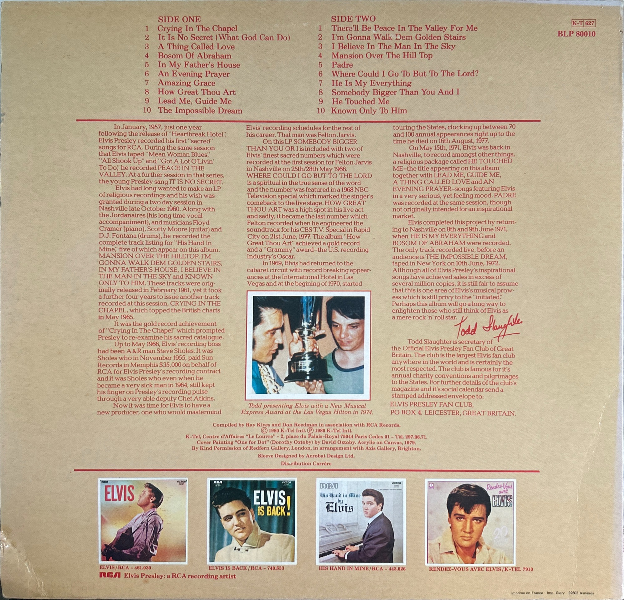 Elvis Presley - Gospel, Folk And Blues