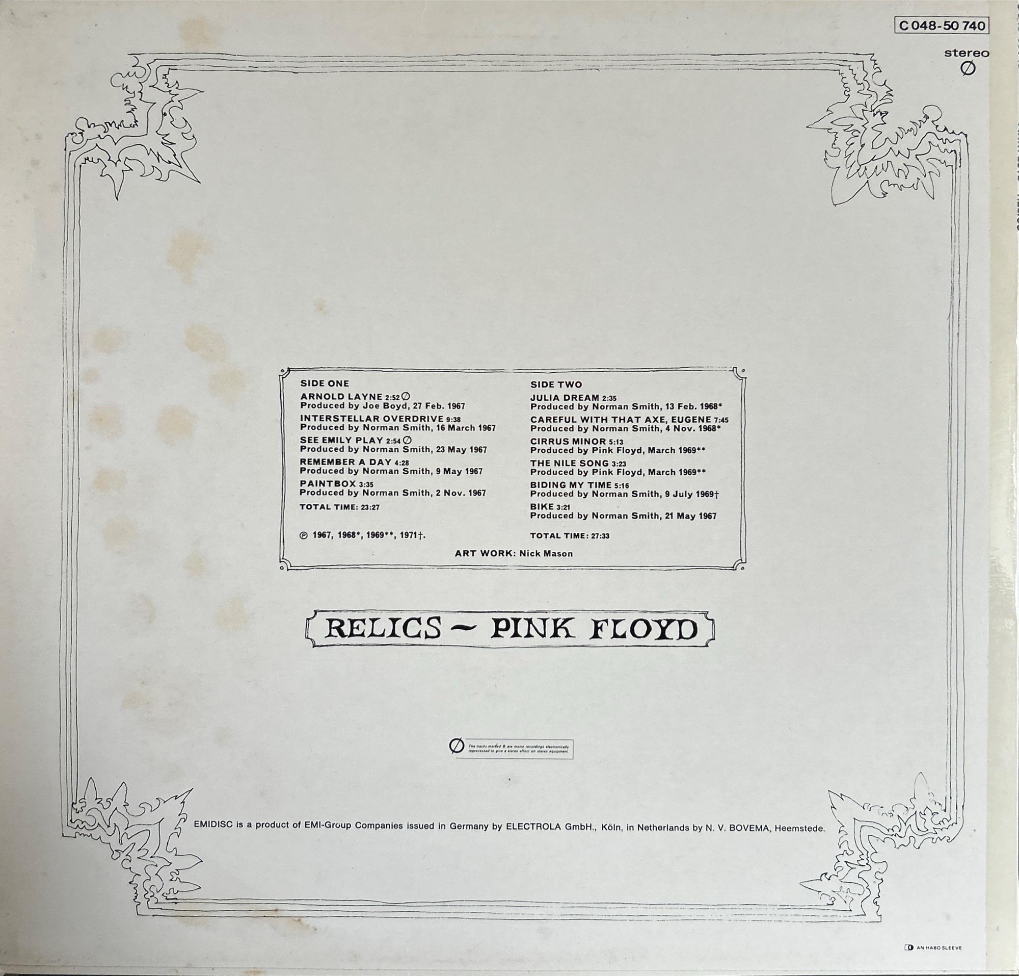 Pink Floyd - Relics