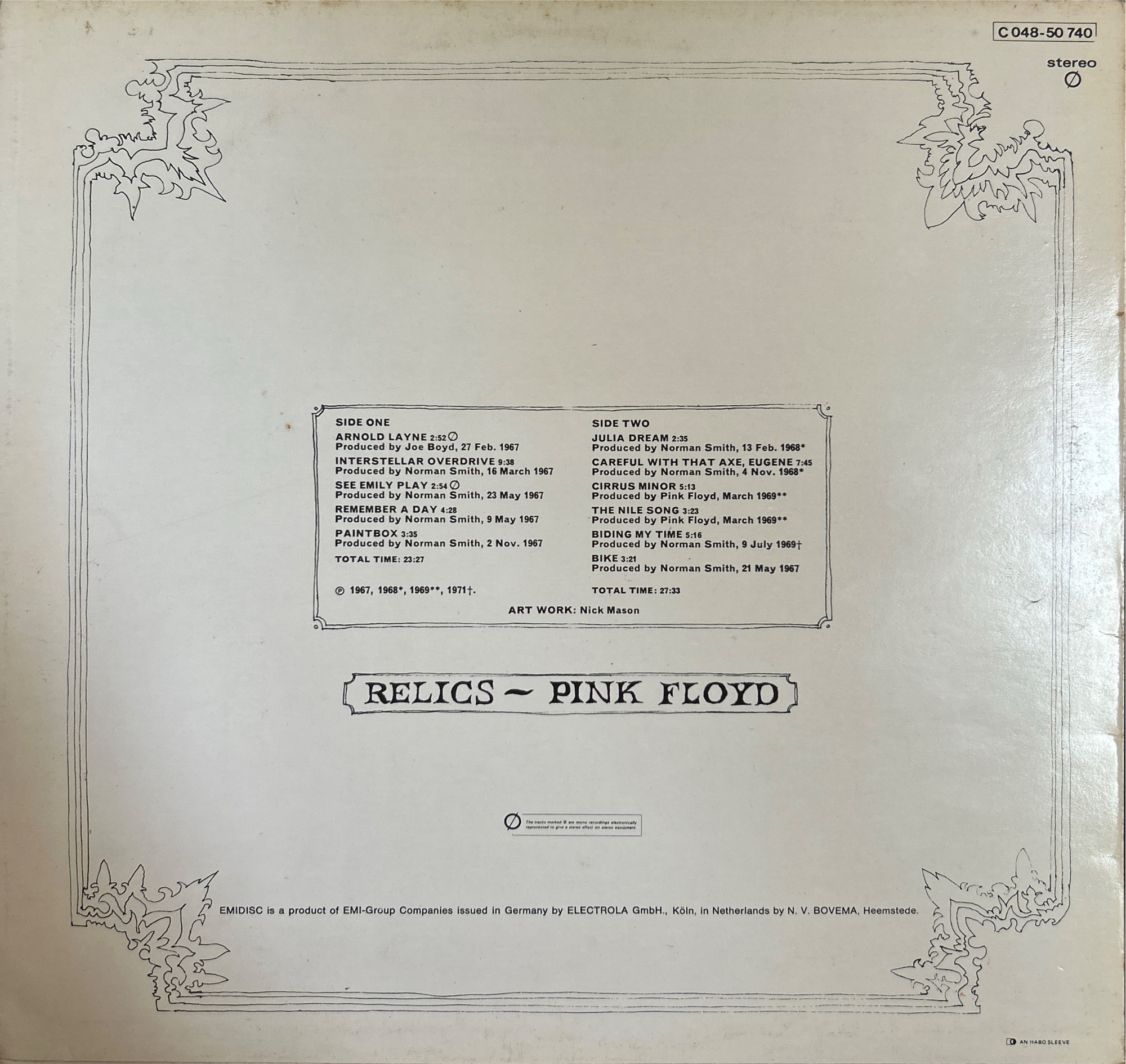 Pink Floyd - Relics