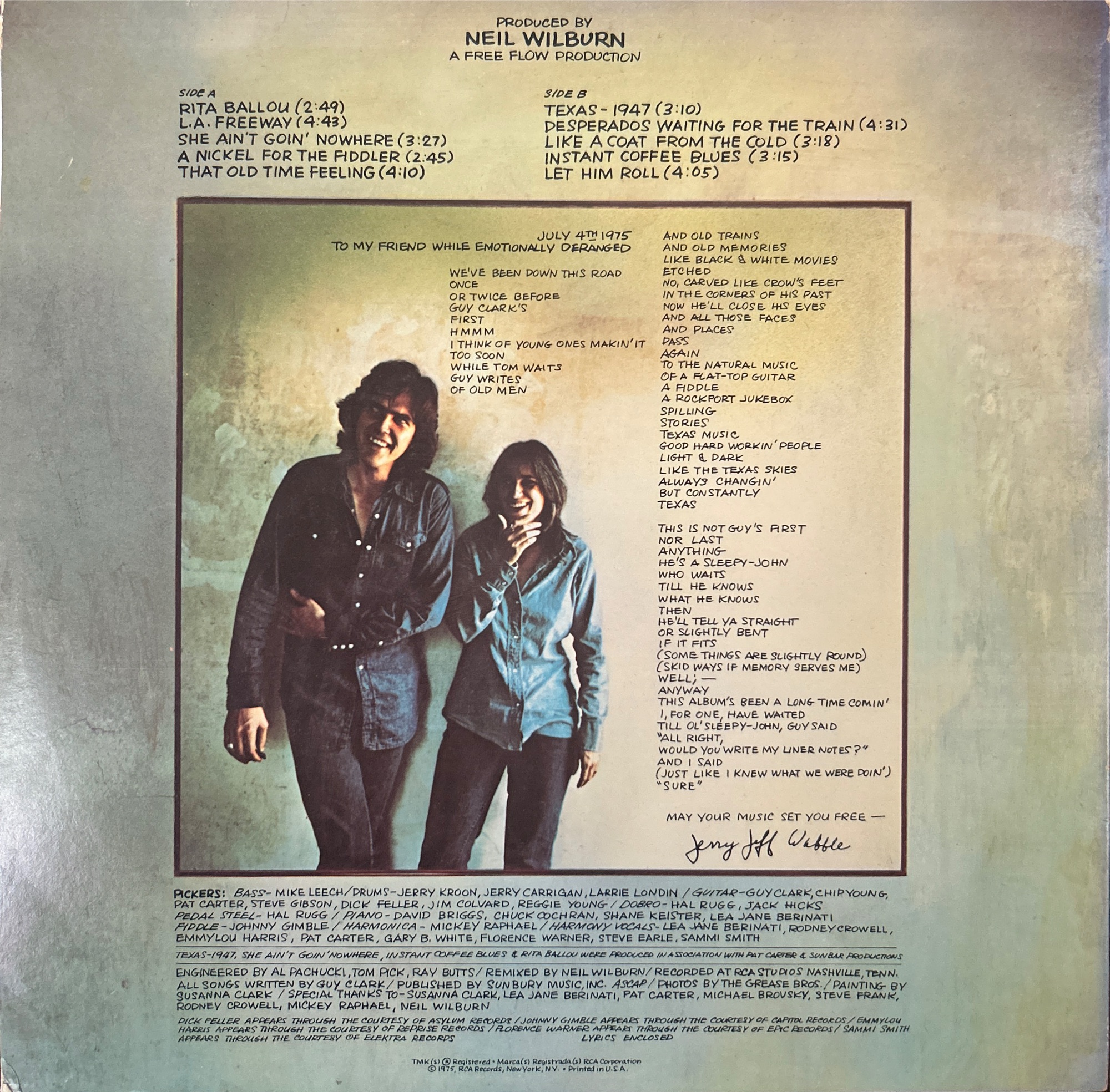 Guy Clark - Old No. 1