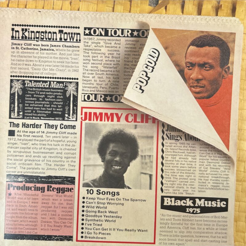 Jimmy Cliff - Pop Club - Goodbye Yesterday