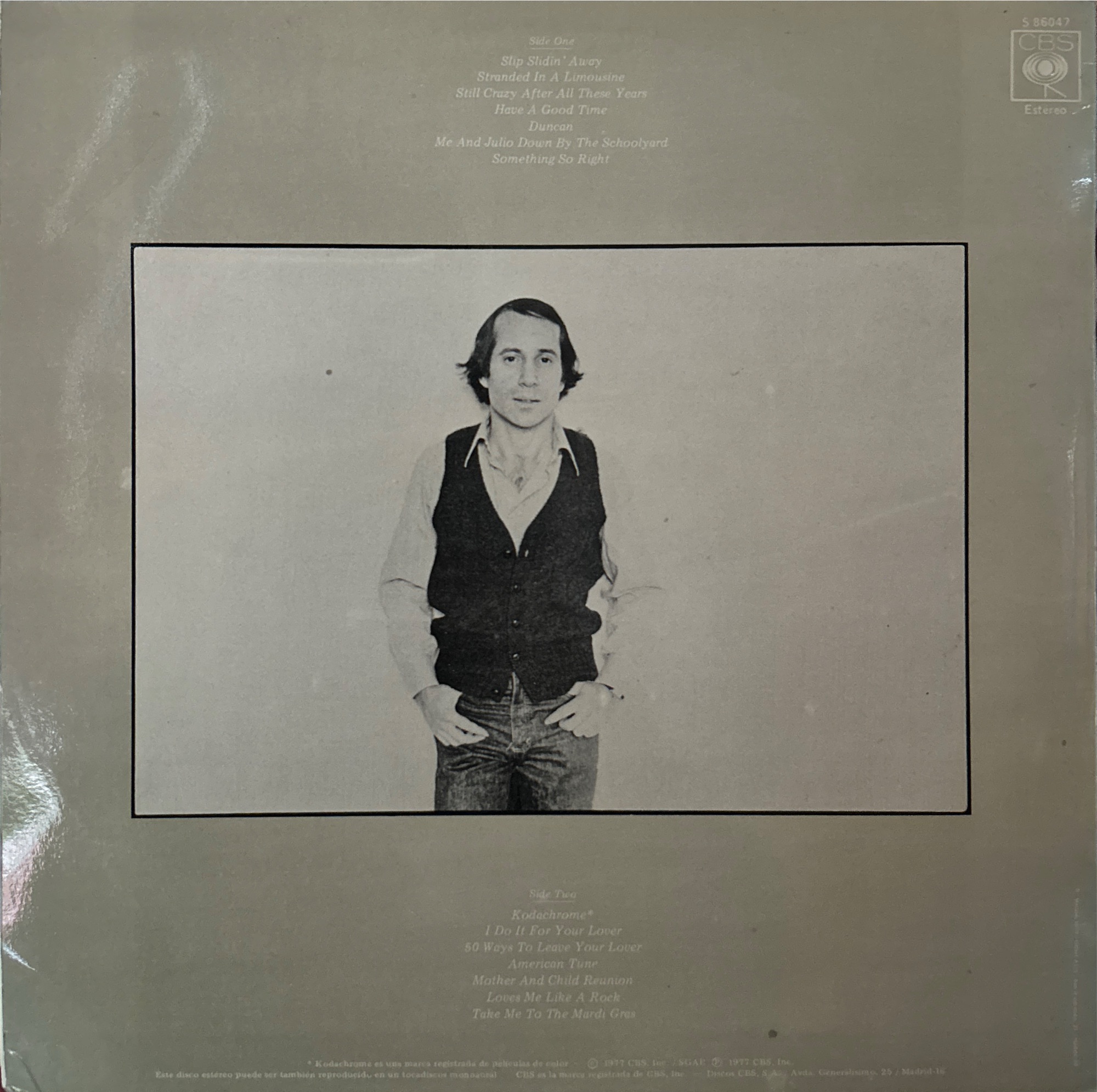 Paul Simon - Greatest Hits, Etc.