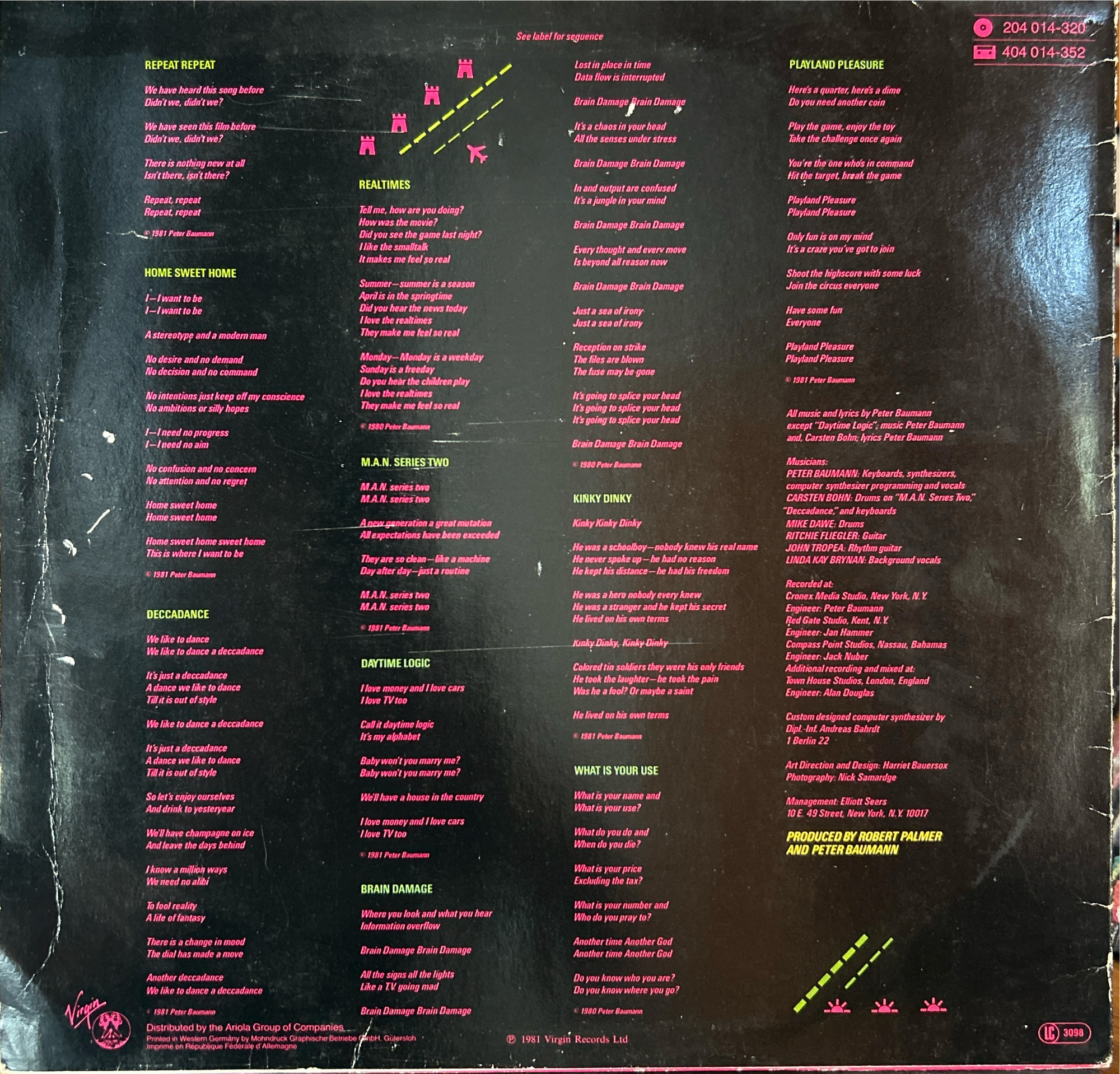 Peter Baumann - Repeat Repeat
